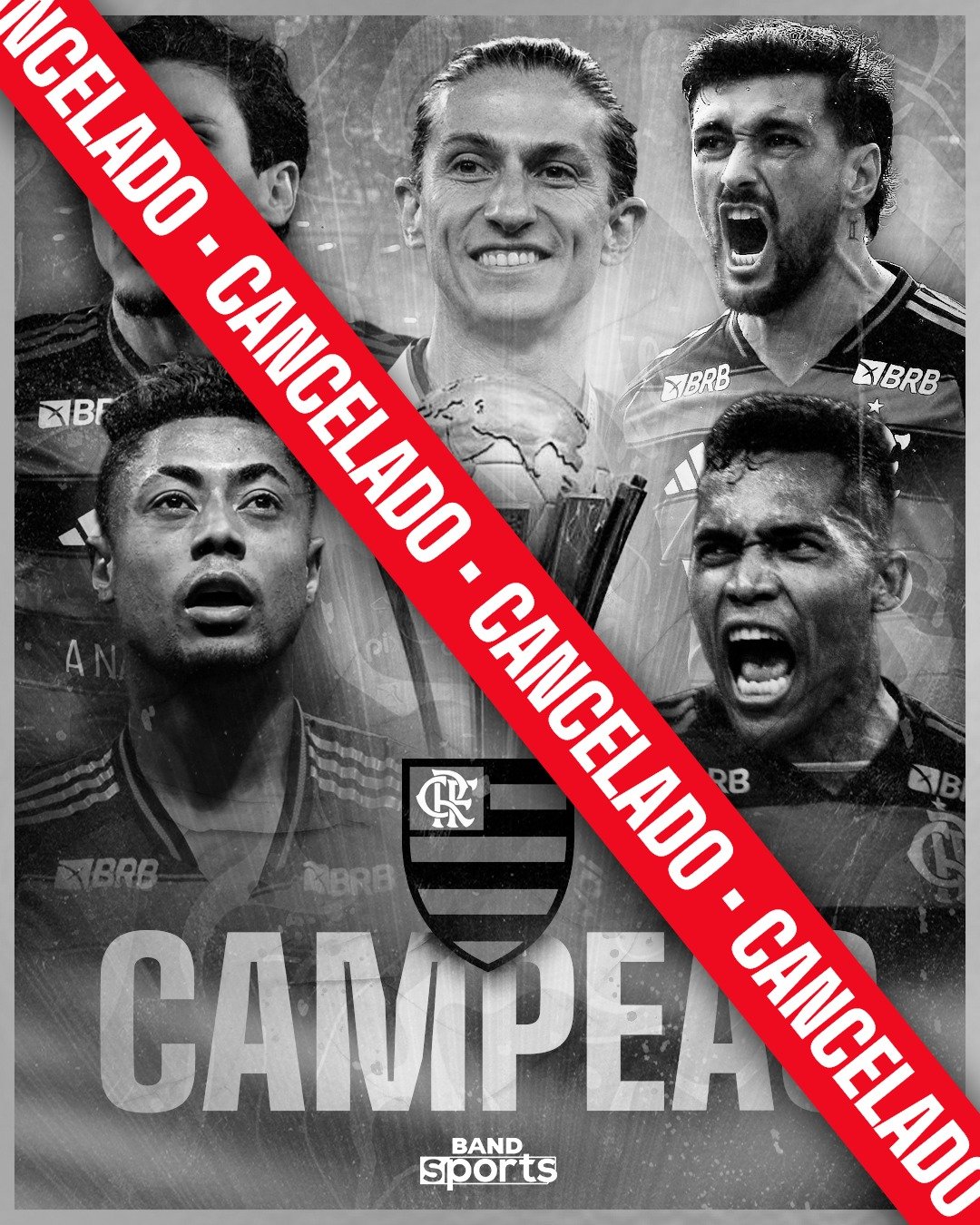 Meme da vitória do PSG sobre o Flamengo