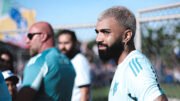 Gabigol, atacante do Cruzeiro, em treinamento na Toca da Raposa 2, em Belo Horizonte (foto: Gustavo Martins/Cruzeiro)