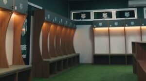 Vestiário do Uberlândia, no Ninho do Periquito, foi reformado para a temporada de 2026 - Crédito: 