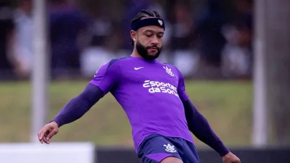 Memphis Depay, jogador do Corinthians (foto: Rodrigo Coca/Corinthians)