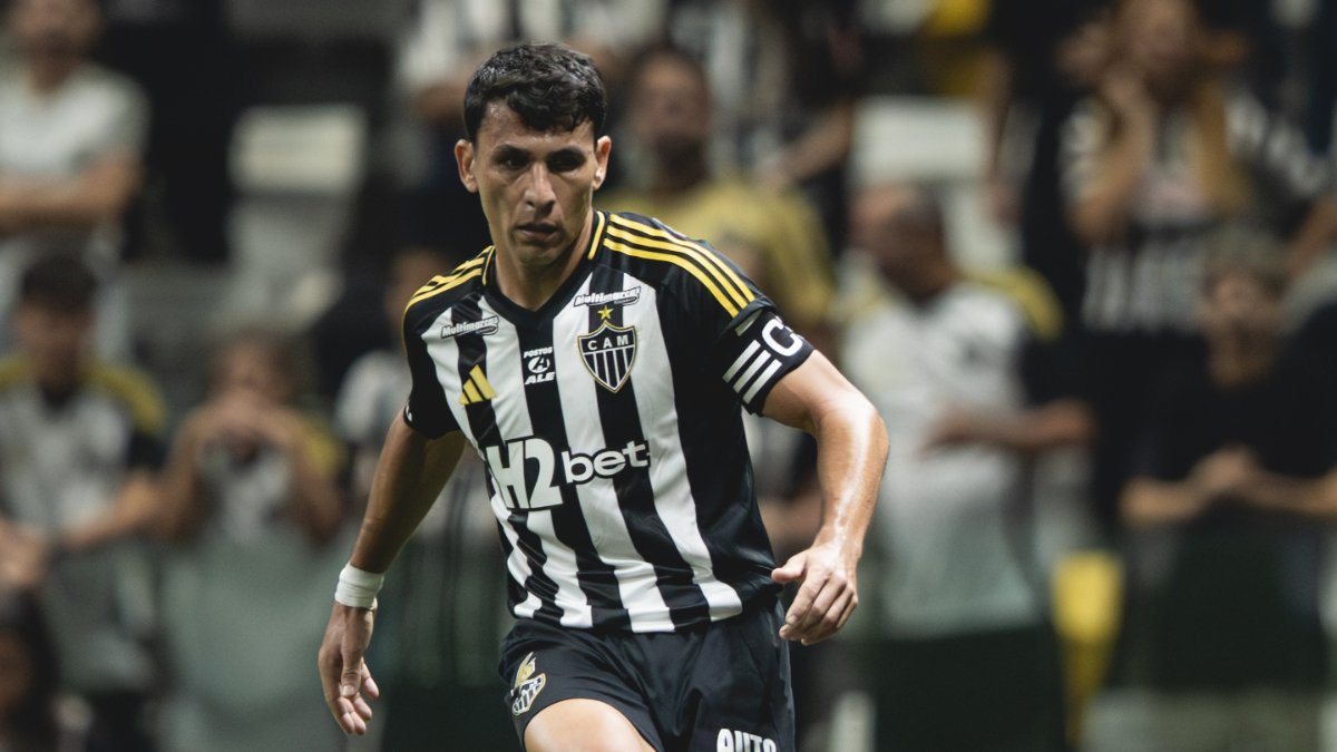 Junior Alonso, zagueiro do Atlético (foto: Pedro Souza/Atlético)