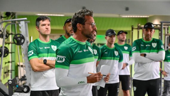 América se reapresentou para temporada 2026 (foto: Mourão Panda/América)