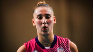 Antropova em ação pelo Scandicci no Mundial de Clubes Feminino de Vôlei - Crédito: 