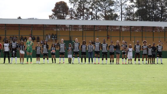 Atlético na disputa do Mineiro Feminino, no fim da temporada 2025 (foto: Daniela Veiga / Atlético)