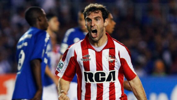 Mauro Boselli, campeão da Libertadores com o Estudiantes (foto: REUTERS/Washington Alves)