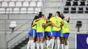 Brasil viu invencibilidade de oito jogos cair - Crédito: 