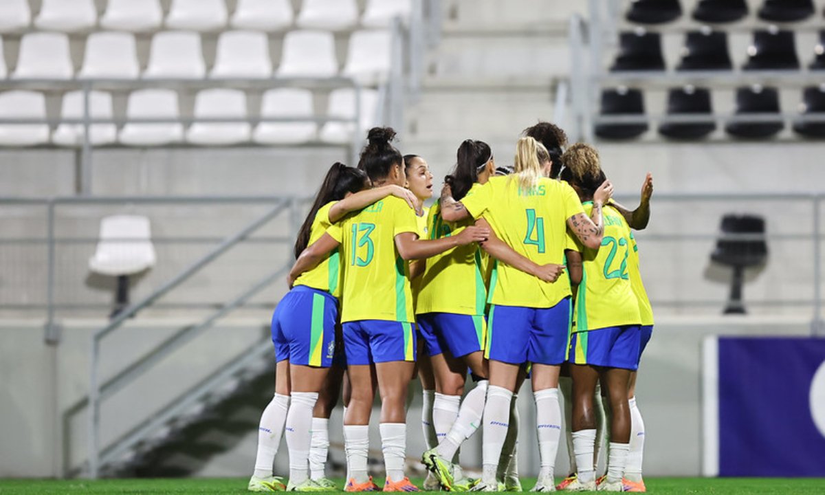 Brasil viu invencibilidade de oito jogos cair (foto: Lívia Villas Boas / CBF)