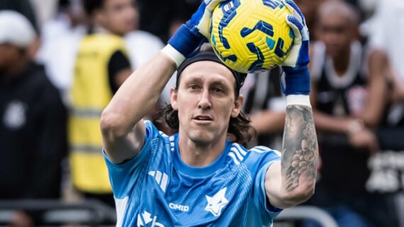 Cássio, goleiro do Cruzeiro (foto: Gustavo Aleixo/Cruzeiro)