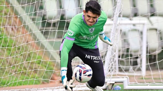 Cássio, goleiro do América (foto: Mourão Panda / América)