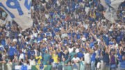 Torcida do Cruzeiro no Mineirão, em Belo Horizonte (foto: Ramon Lisboa/EM/D.A Press)