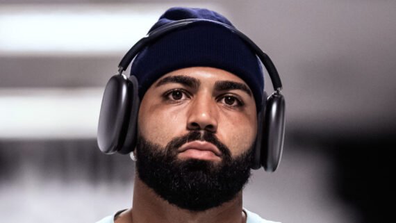 Atacante Gabigol tem contrato com o Cruzeiro até o fim de 2028 (foto: Gustavo Aleixo/Cruzeiro)