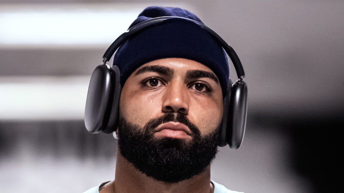 Atacante Gabigol tem contrato com o Cruzeiro até o fim de 2028 (foto: Gustavo Aleixo/Cruzeiro)