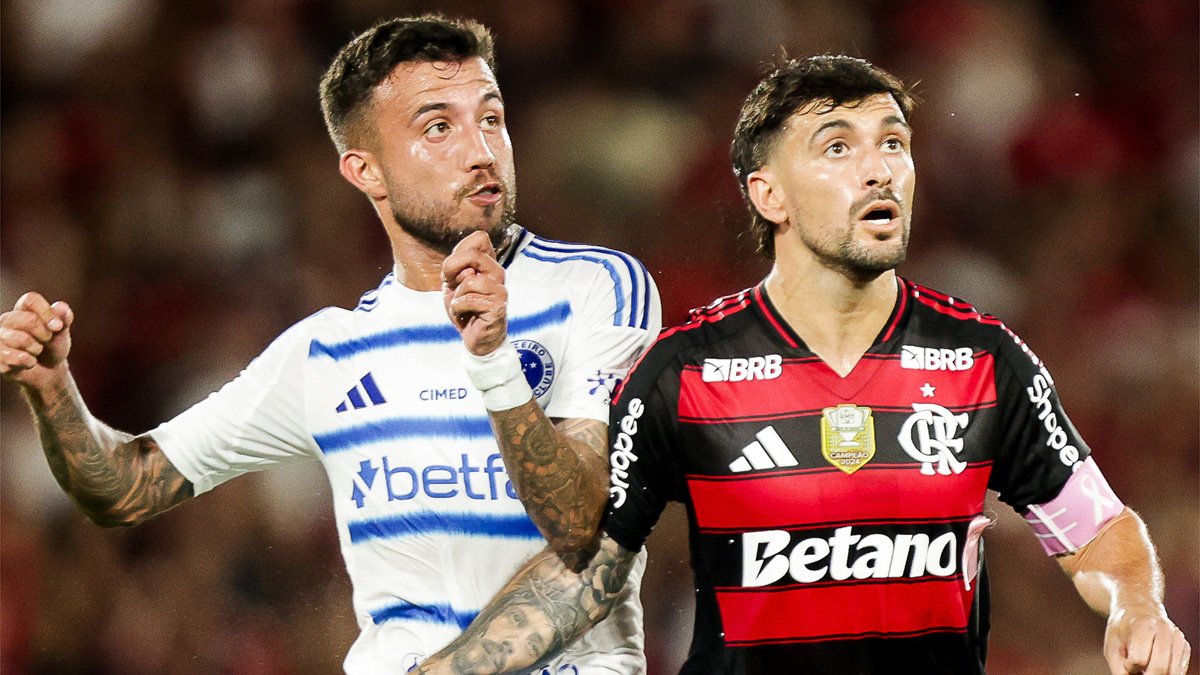 Flamengo e Cruzeiro empataram por 0 a 0 no Maracanã (foto: Gilvan de Souza/Flamengo)
