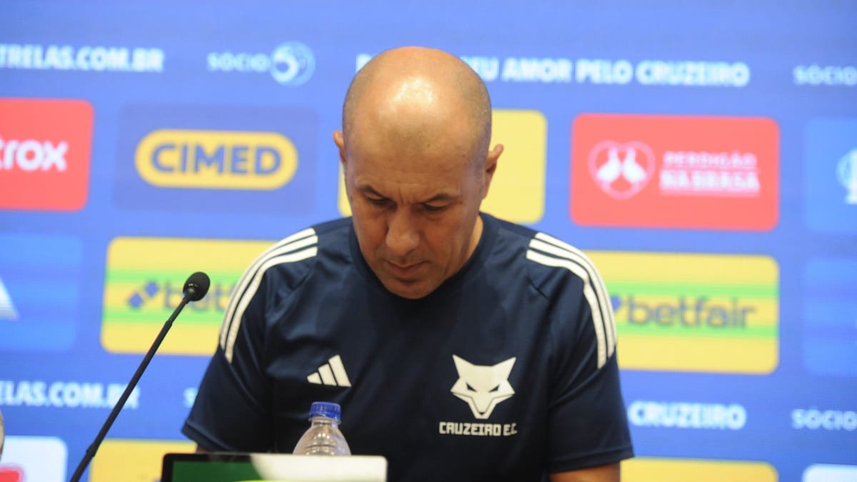 Leonardo Jardim, ex-técnico do Cruzeiro (foto: Alexandre Guzanshe/EM/D.A. Press)