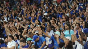 Torcedores do Cruzeiro no Mineirão - Crédito: 