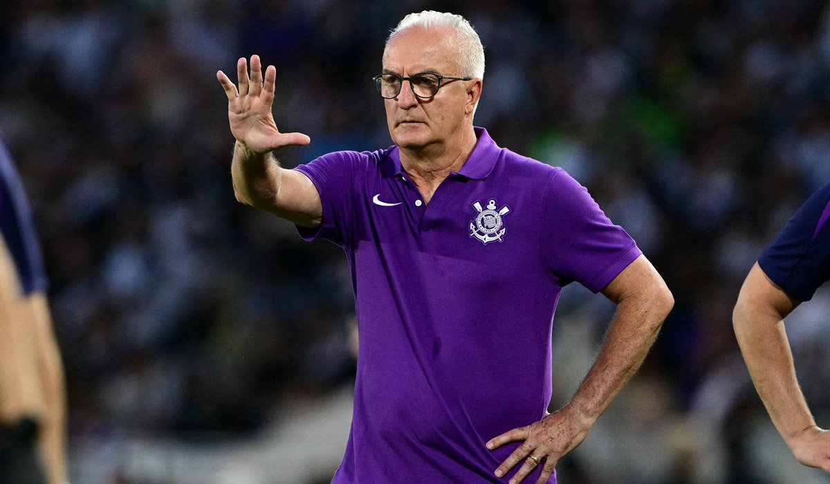 Dorival Júnior, técnico do Corinthians, na final da Copa do Brasil (foto: PABLO PORCIUNCULA/AFP)