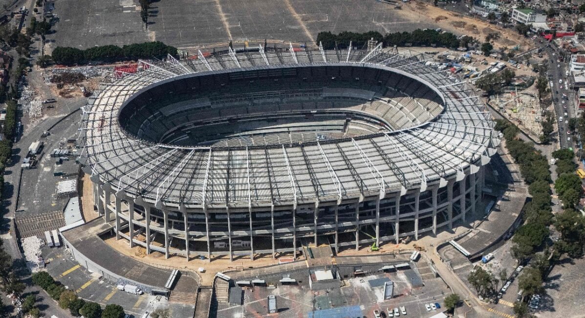 Estádio Azteca, no México, vai receber abertura da Copa do Mundo (foto: Carl de Souza/AFP)
