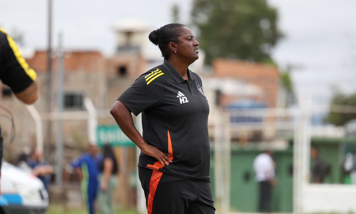 Fabi Guedes, técnica do Atlético (foto: Daniela Veiga / Atlético)