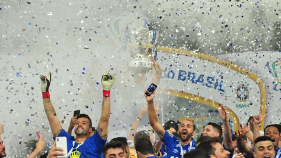 Cruzeiro conquistou a Copa do Brasil pela última vez em 2018 (foto: Gladyston Rodrigues/EM/D.A Press)
