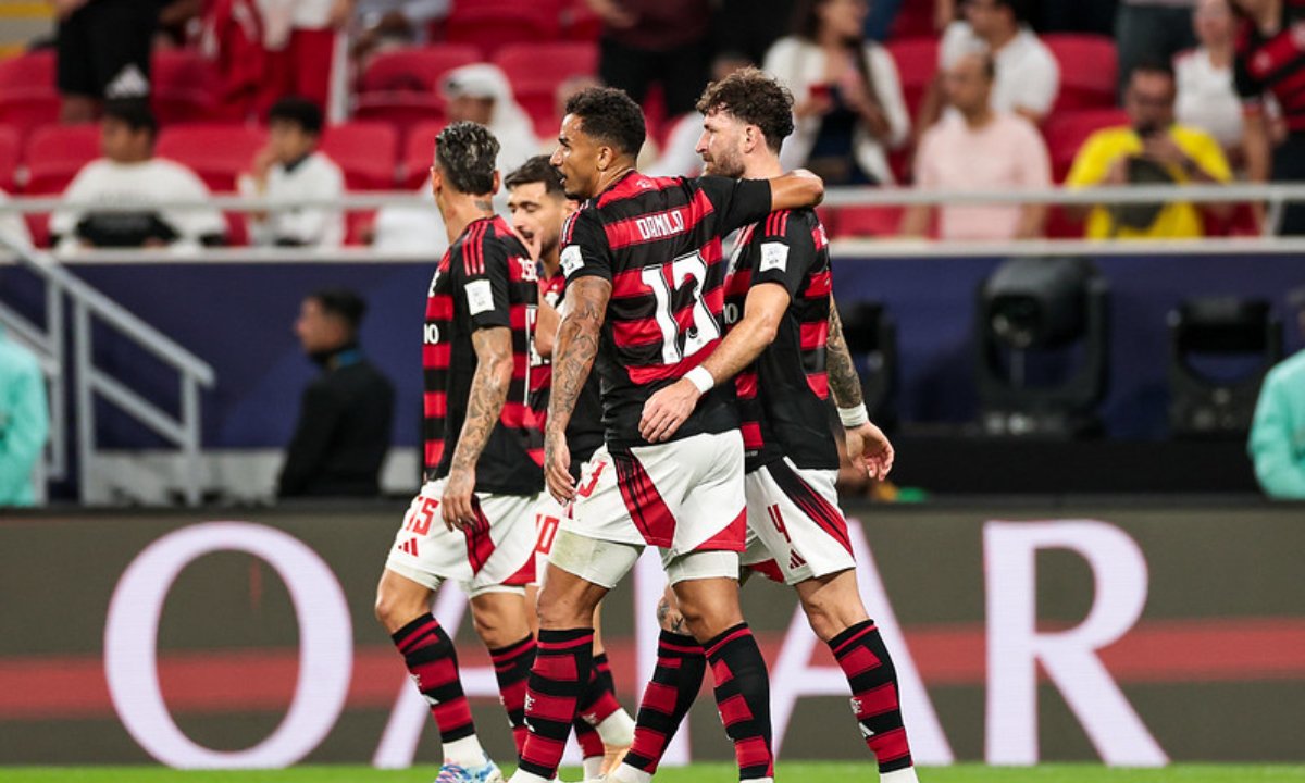 Flamengo está na final do Intercontinental (foto: Gilvan de Souza/Flamengo)