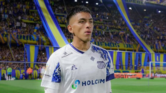 Matías Galarza, volante do Talleres, da Argentina (foto: Reprodução/Instagram/Matías Galarza)