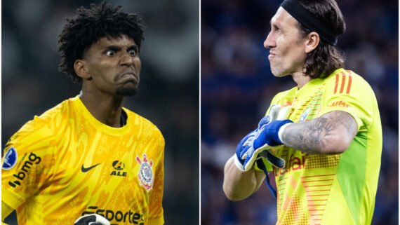 Hugo Souza e Cássio (foto: Divulgação)