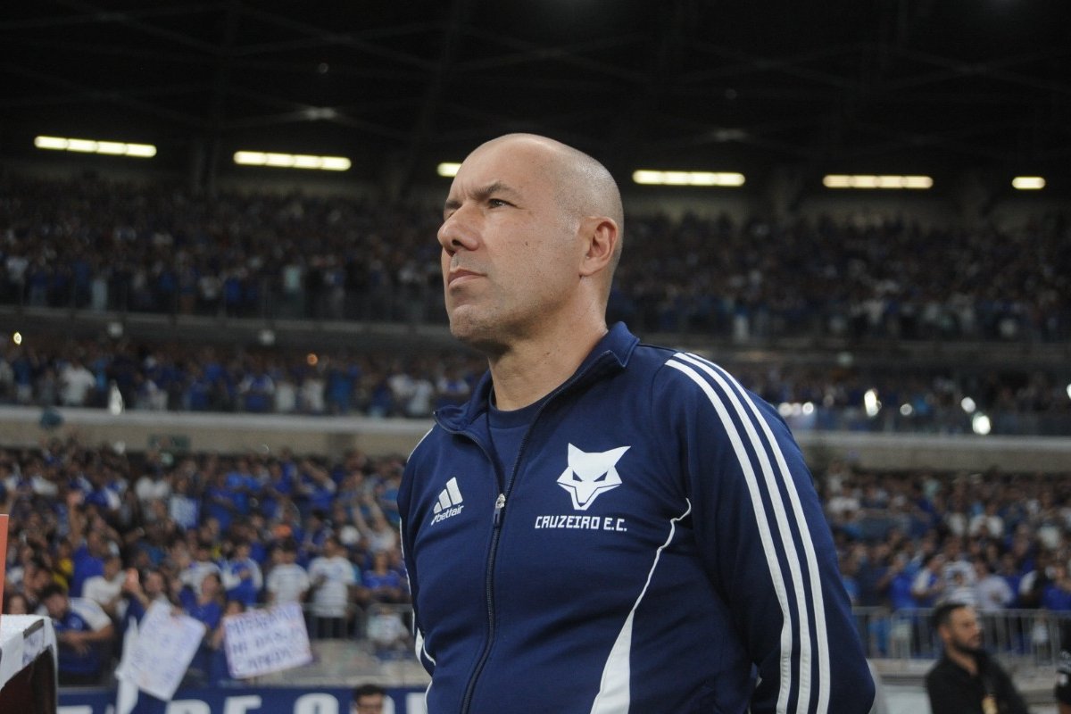 Leonardo Jardim, treinador do Cruzeiro (foto: Alexandre Guzanshe/EM/DA Press)