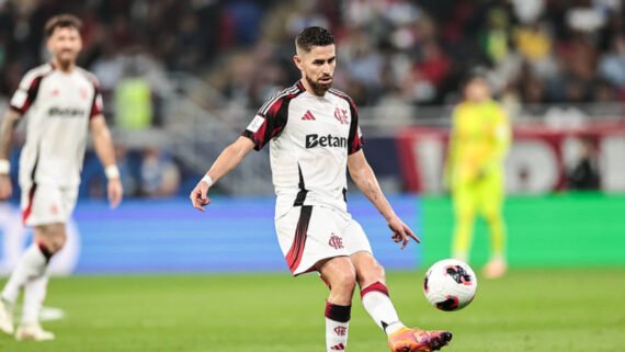 Jorginho, volante do Flamengo (foto: Gilvan de Souza/Flamengo)