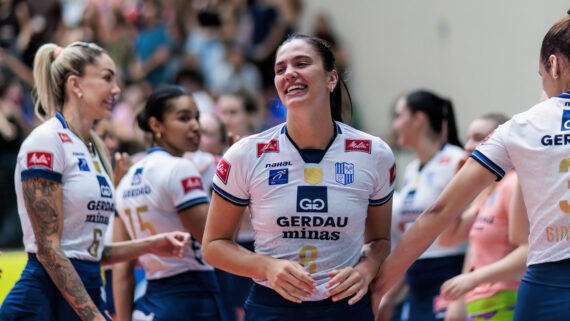 Júlia Kudiess, central do Minas e da Seleção Brasileira Feminina de Vôlei (foto: Hedgard Moraes/Minas Tênis Clube)