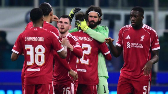 Liverpool venceu a Inter de Milão (foto: Stefano RELLANDINI / AFP)