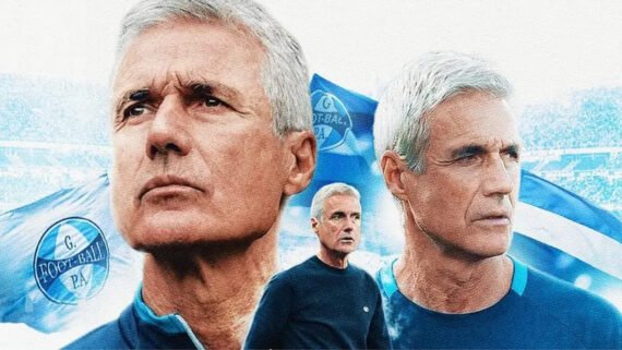 Luís Castro é o novo técnico do Grêmio (foto: Divulgação/Grêmio)