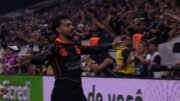 Matheus Bidu marcou gol para o Corinthians na semifinal da Copa do Brasil (foto: Reprodução)