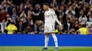 Comemoração de Mbappé em homenagem a Cristiano Ronaldo (foto: David S. Bustamante/Real Madrid)