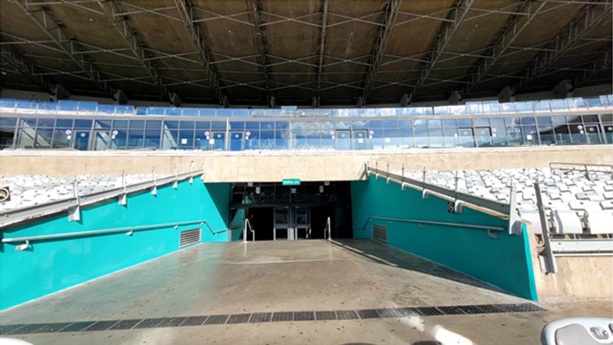 Setor do Mineirão terá cor azul-turquesa, alusiva ao banco Sicoob - (foto: Divulgação)