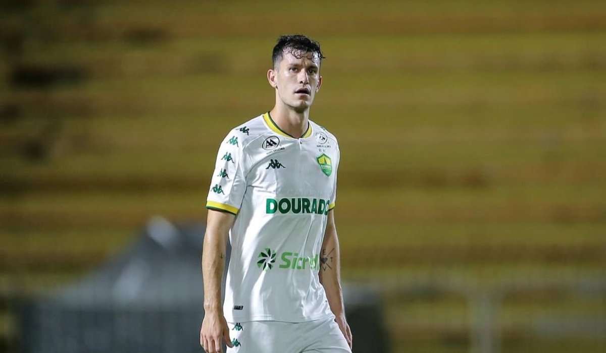 Nathan Pelae estava no Cuiabá em 2025 (foto: Reprodução)