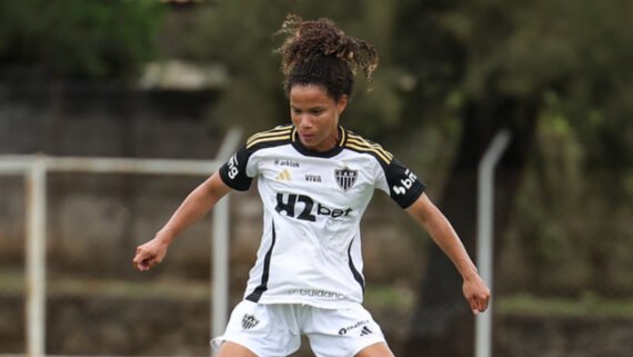 Nine, lateral-direita do Atlético (foto: Daniela Veiga/Atlético)