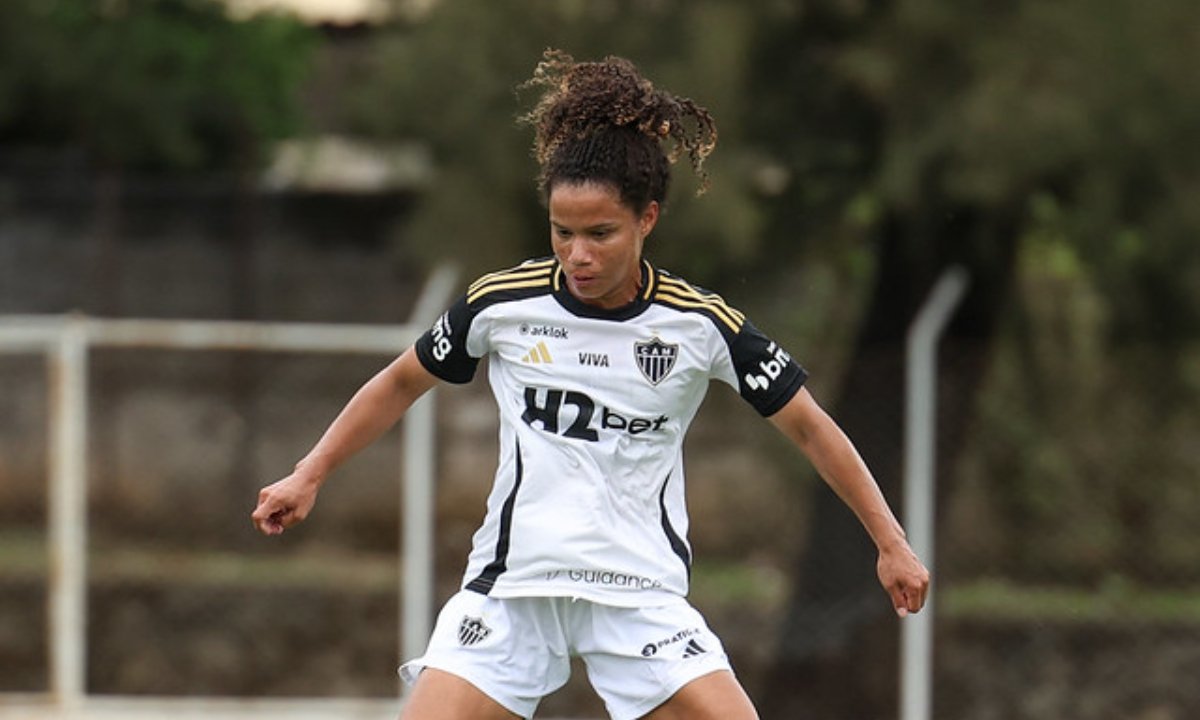 Nine, lateral-direita do Atlético (foto: Daniela Veiga/Atlético)