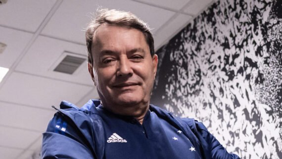 Pedro Lourenço, sócio majoritário da SAF do Cruzeiro (foto: Gustavo Aleixo/Cruzeiro)