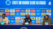 Cruzeiro comunicou, nesta segunda-feira (15/12), a saída do técnico Leonardo Jardim (foto: Reprodução/TV Cruzeiro)