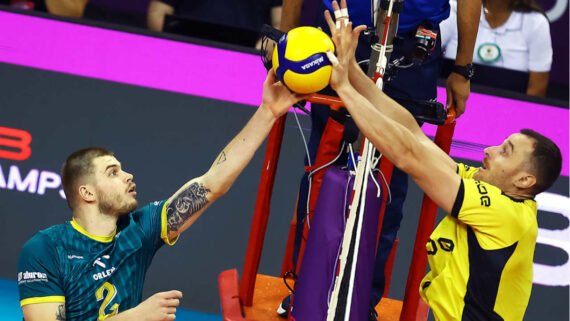 Praia perdeu para o Warta Zawiercie (foto: Divulgação/FIVB)