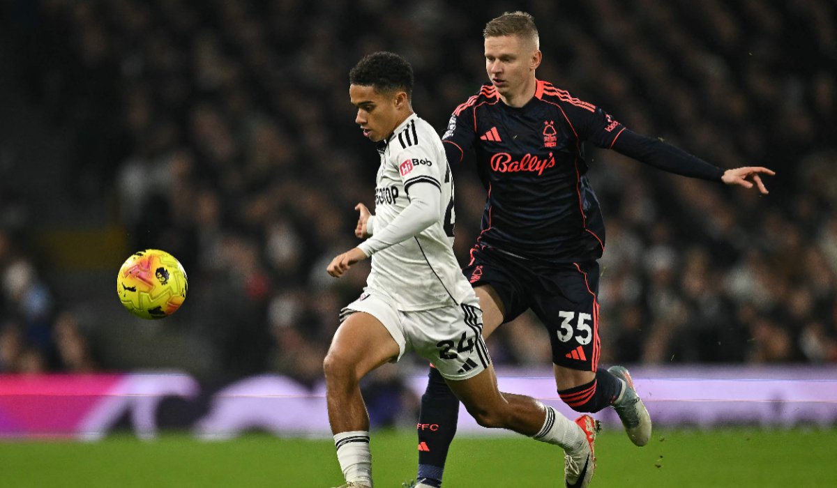 Jogo entre Nottingham Forest e Fulham, pela Premier League (foto: AFP)