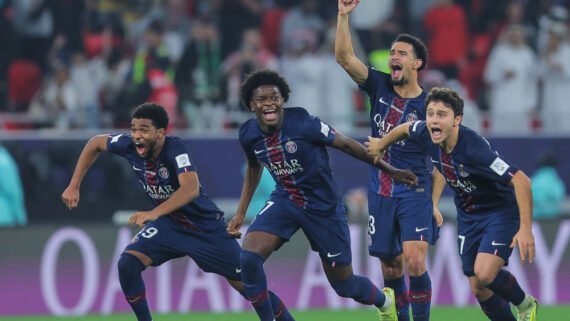 PSG é campeão da Copa Intercontinental (foto: AFP)