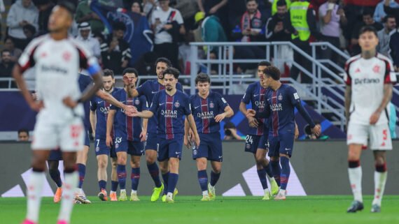 PSG venceu o Flamengo e foi campeão do Intercontinental (foto: AFP)
