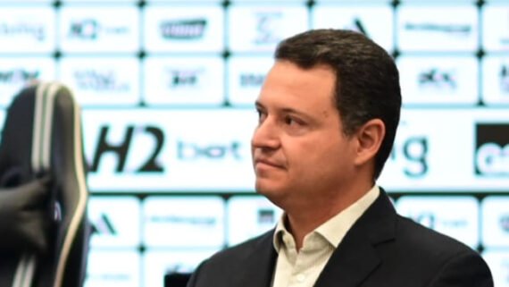 Rafael Menin, gestor do Atlético (foto: Leandro Couri/EM/DA.Press)