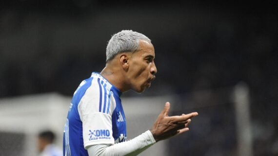 Matheus Pereira, camisa 10 do Cruzeiro (foto: Alexandre Guzanshe/EM/D.A. Press)