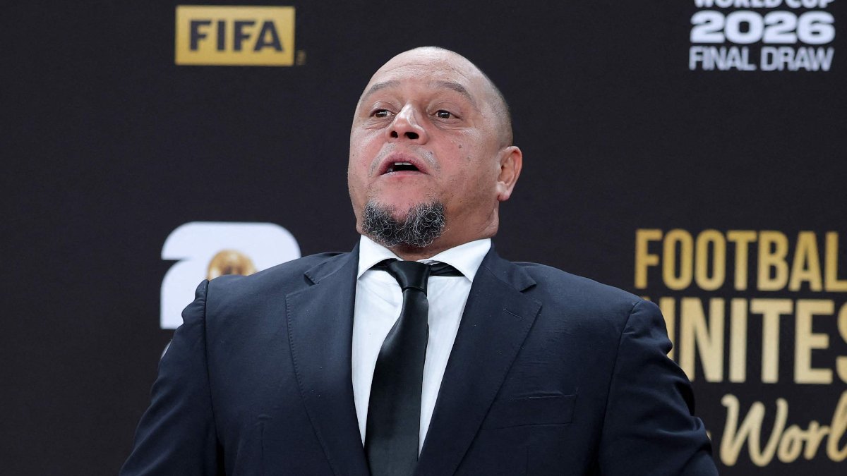 Roberto Carlos, ex-lateral-esquerdo (foto: Kevin Dietsch/via AFP)