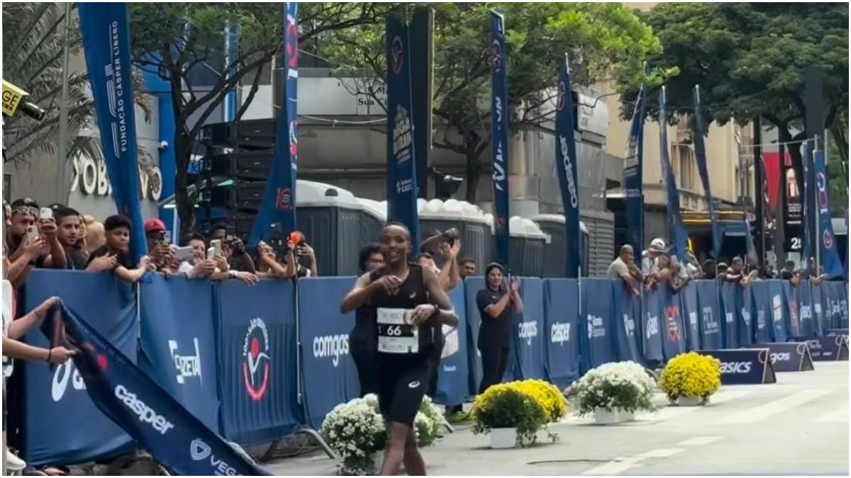 Sisilia Panga, da Tanzânia, venceu a 100ª edição da São Silvestre (foto: Divulgação/São Silvestre)