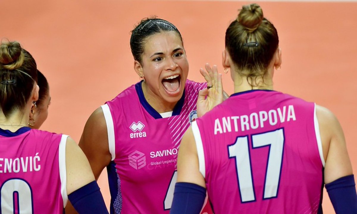 Scandicci na final do Mundial de Vôlei (foto: Ju Pastoriza/Fotojump)