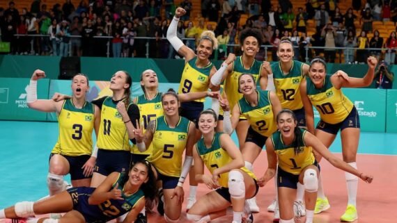 Seleção Brasileira feminina de vôlei (foto: Divulgação)