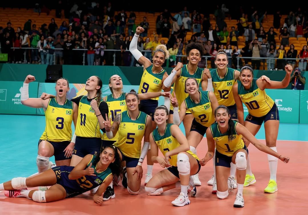 Seleção Brasileira feminina de vôlei (foto: Divulgação)